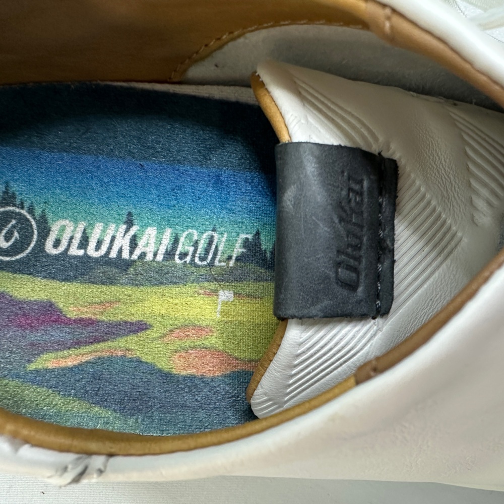 OluKai White Athletic Shoes - Men’s Size 8.0 - Picture 7 of 12